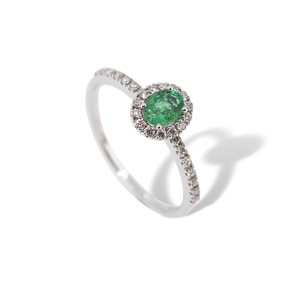 Oiritaly Ring Woman Mirco Visconti AB707/S White Gold