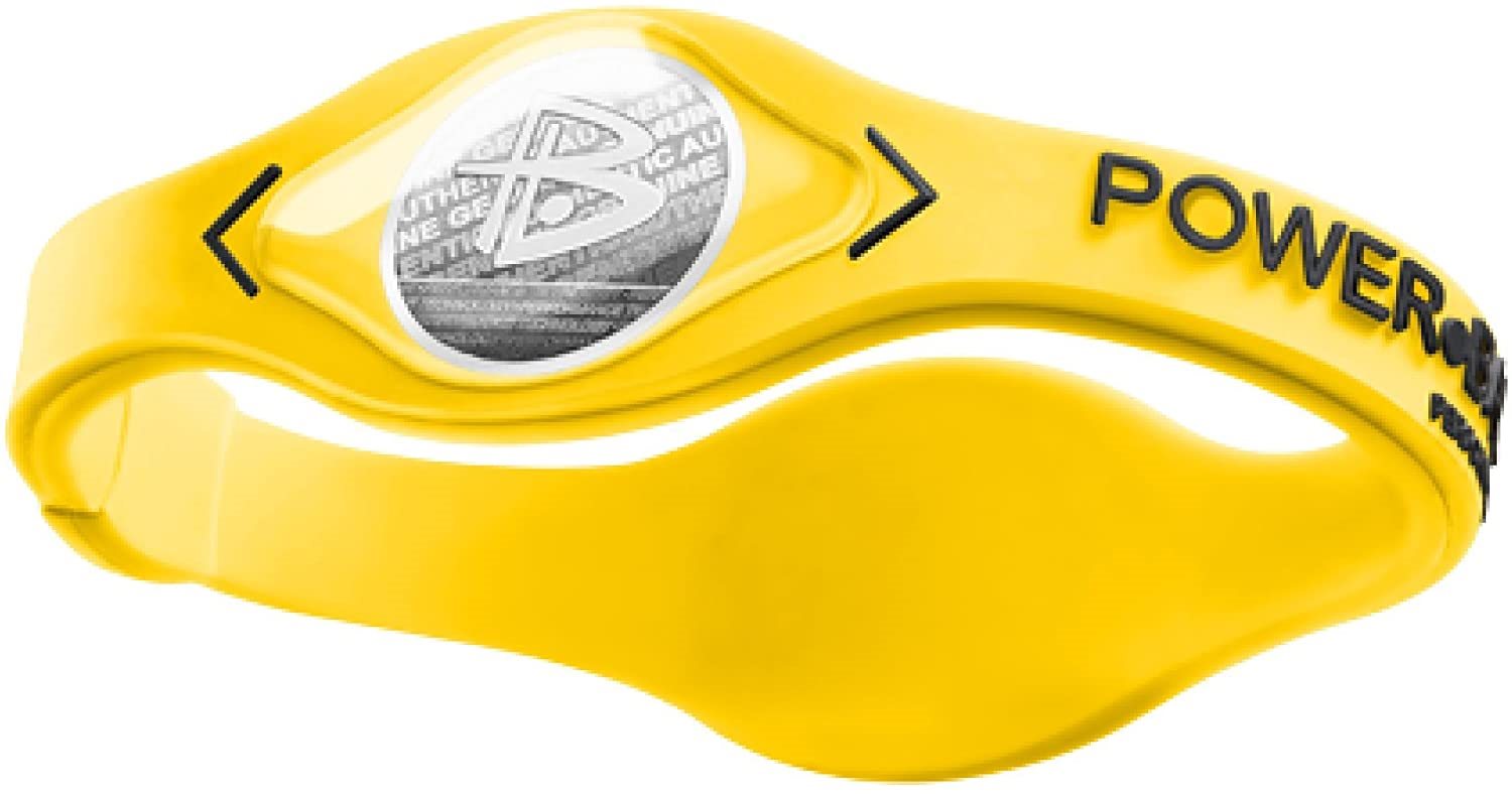 Bracciale Ologramma Energetico Power Balance Blu Medio, Fascia In Silicone, Nuovo Senza Confezione