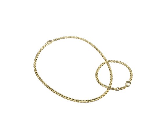 Bracelet Trèfle Time Road Hin00446/19 Or, Femme