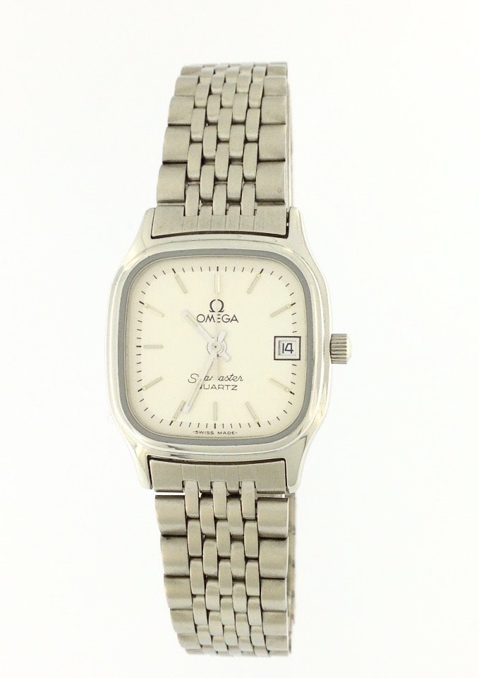 Vintage Omega Omega Seamaster Quartz Ladies 1380 Omega 18K Yellow