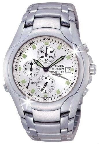 Oiritaly Watch Quartz Man Citizen An Titanio Allarme Watches