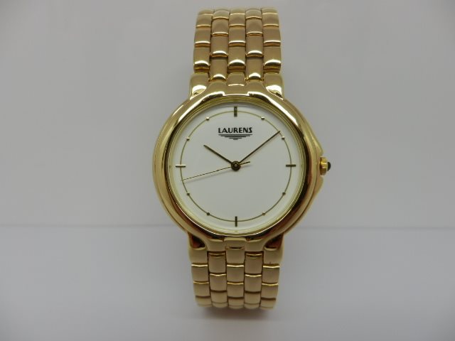 Stainless Steel Laurens Orologio Vintage Oiritaly Watch Quartz Man