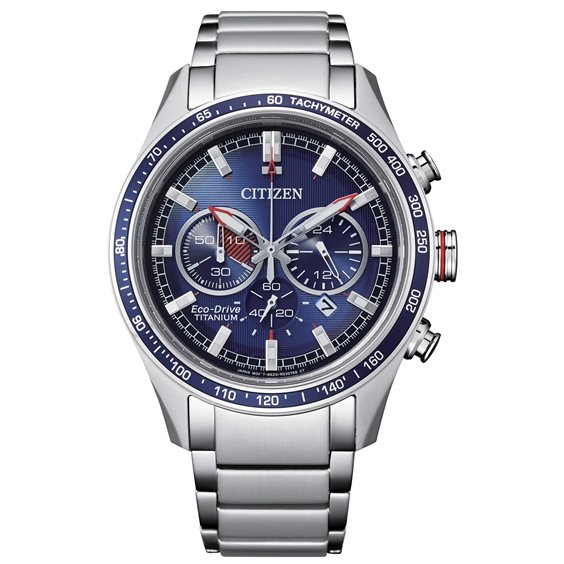 Oiritaly Reloj Solar Hombre Citizen Supertitanio Crono