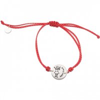 Ragazza con Bracciale Petit Pendente Happy Family