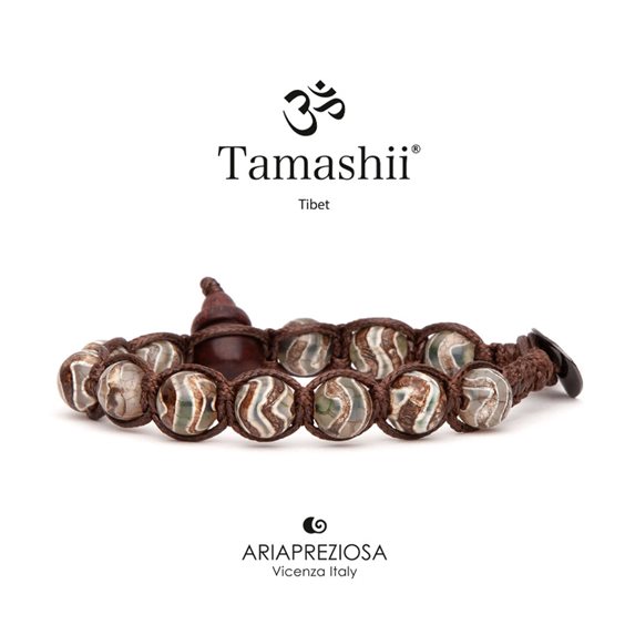 Bracciale Tamashii Classic in Agata Agata BHS900-55