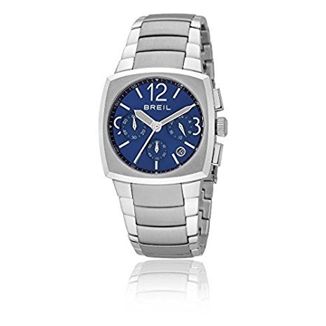 Montre Homme Breil Chronographe - Résistance à L'eau 100 M - Boîtier Acier Inoxydable - Occasion
