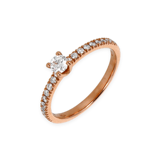 Anello Donna Namuri 38560/24R-12 Primo Amore Oro rosa