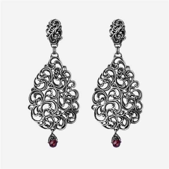 Orecchini Donna e Bambina in Acciaio, Argento e Bronzo Pendenti - Feelings Jewels