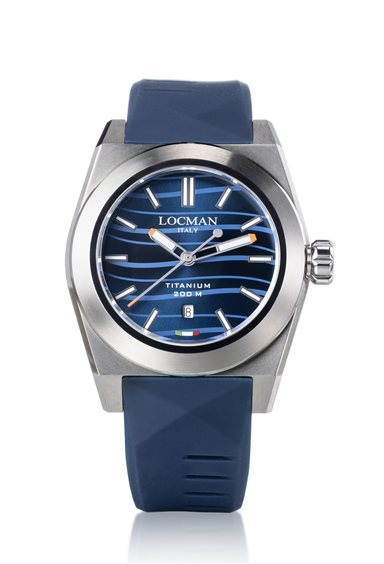 Oiritaly Watch Quartz Man Locman Nuovo Stealth Titanio