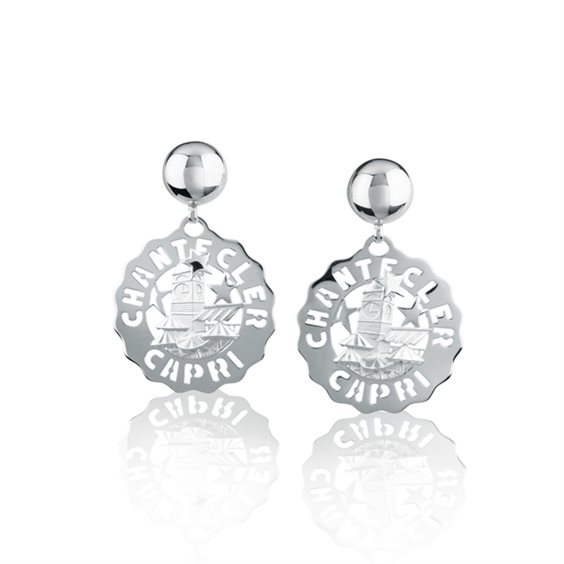 Rosato Orecchino Singolo Allegra, Argento 925‰ Con Cubic Zirconia Bianche, RZO021R