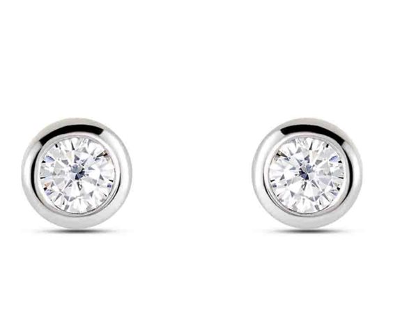 Oiritaly Orecchini Stroili Oro Bianco Orecchini Donna Stroili Oro