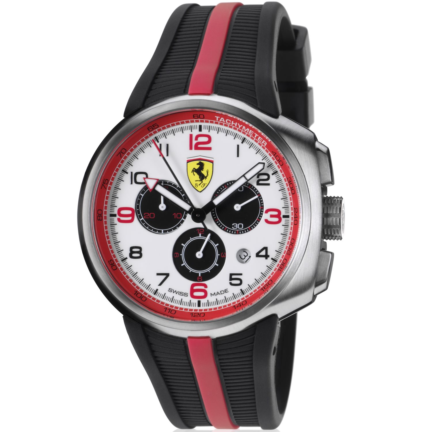 Oiritaly Orologio Al quarzo Uomo Scuderia Ferrari F1 Fast