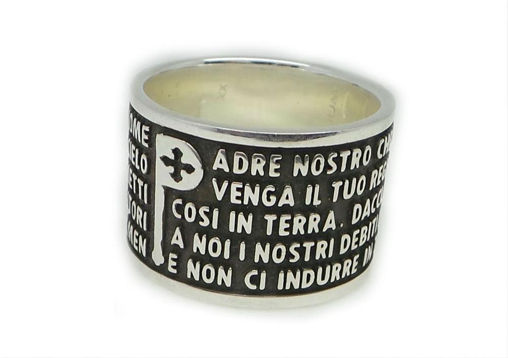 Bague "Mater Decem Tuum" En Argent 925 - Taille 14 - Neuve Avec étiquette