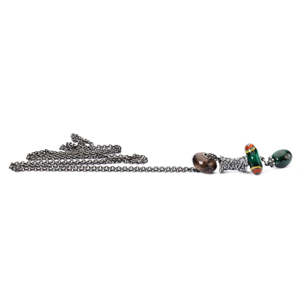 Trollbeads Collana Con Ciondolo In Argento E Perla D'Acqua Dolce – Lunghezza 70 Cm, Gioiello Personalizzabile TAGFA-00057 - 3