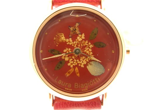 Orologio Laura Biagiotti Donna – Cassa Acciaio, Cinturino In Pelle Nero, 18 Mm