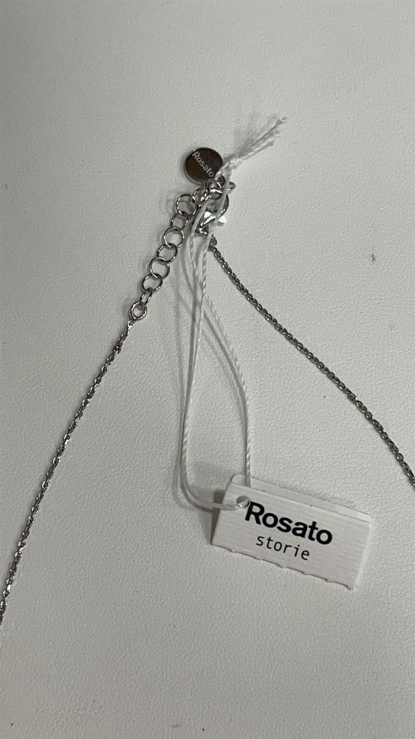 Collana argento Mini Croce Rosato Kurshuni kr668-200
