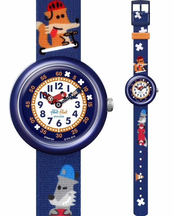 Orologio Bambina Flik E Flak Orologio Flik-flak STRIPY GLITTER