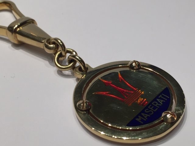 portachiavi uomo gioielli Maserati Keyrings KMU2230101 portachiavi Maserati