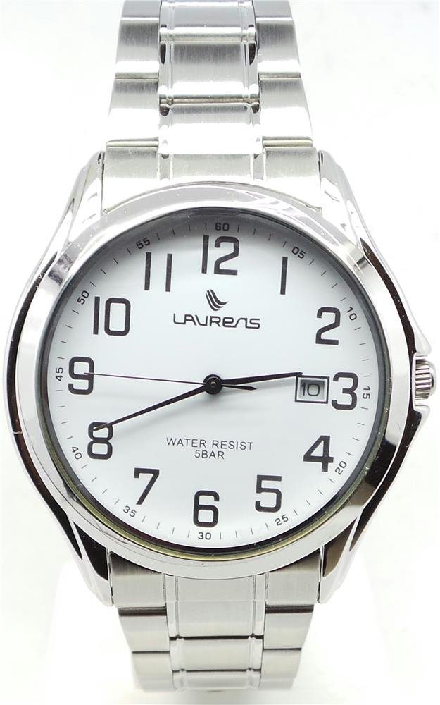 Wrist Watch Orologio Laurens Stainless Steel Water Resistant