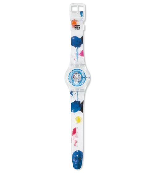 2006 Swatch watch SUJK104C PACK SWATCH BLUE SPECIAL PACKAGING BLUE