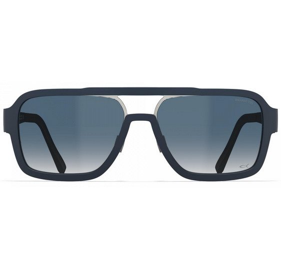 Oiritaly Occhiali da sole Uomo Blackfin BF1010BLU 56