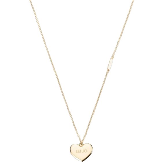 JewelryWe Collana Donna, Cuore Fascino EKG Heartbeat Collana Pendane