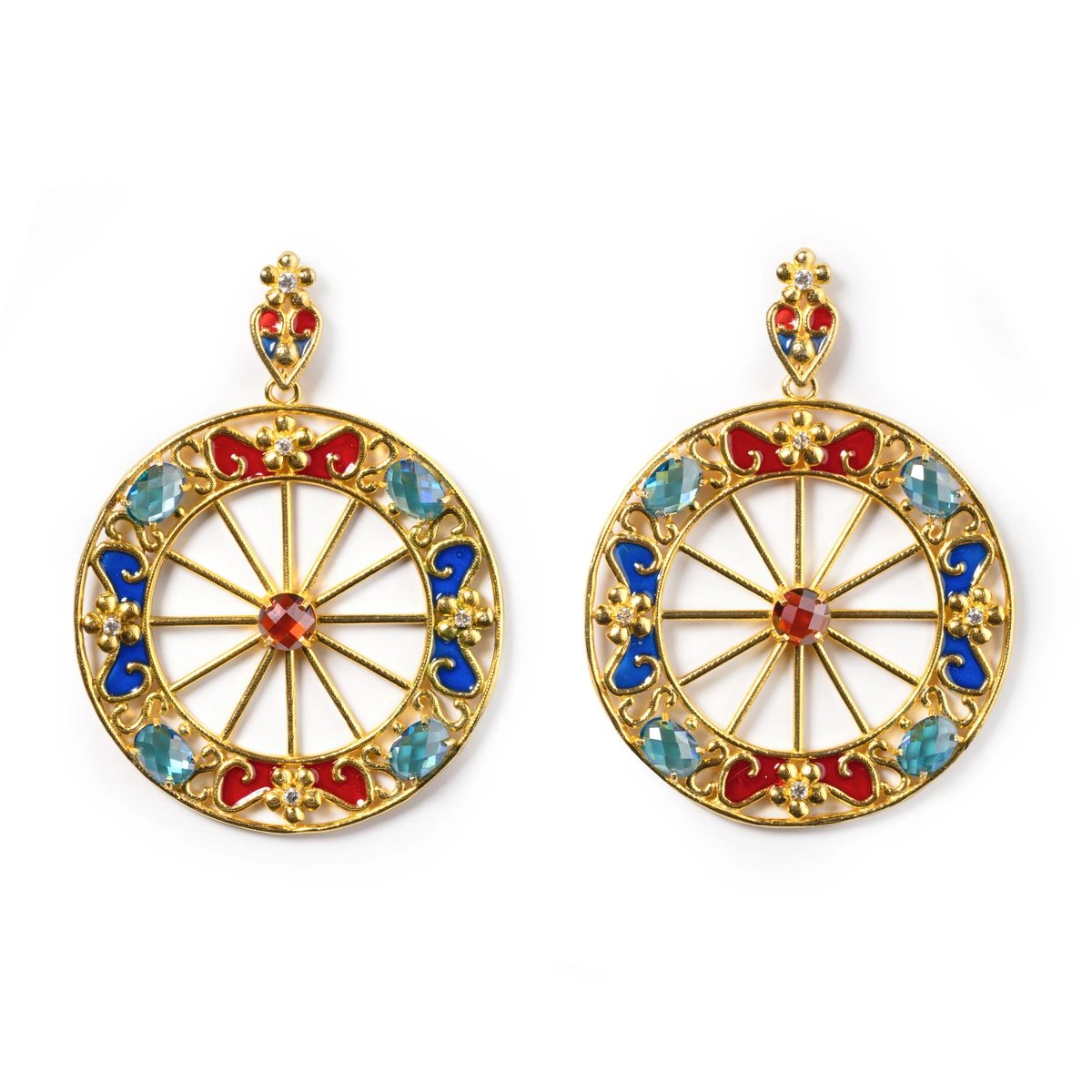 Orecchini Isola Bella Donna in Argento Zirconia 20001351