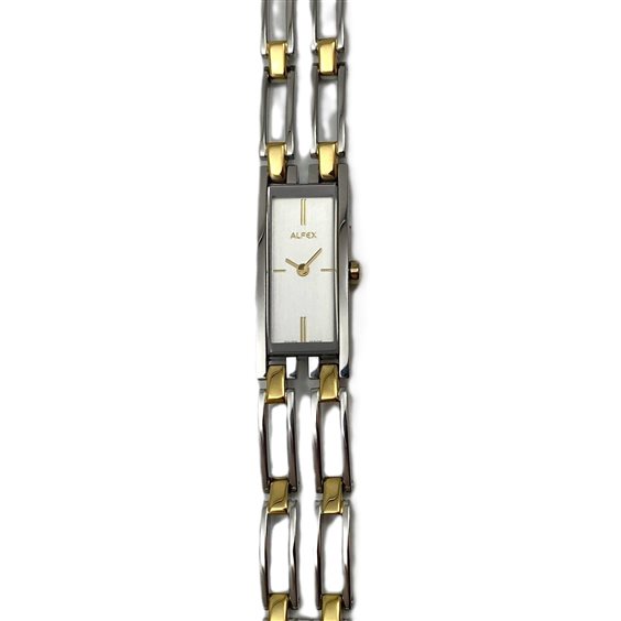 Gold Alfex Uhren Oiritaly Armbanduhr Quarz Dame Alfex 5663/041 PLUM