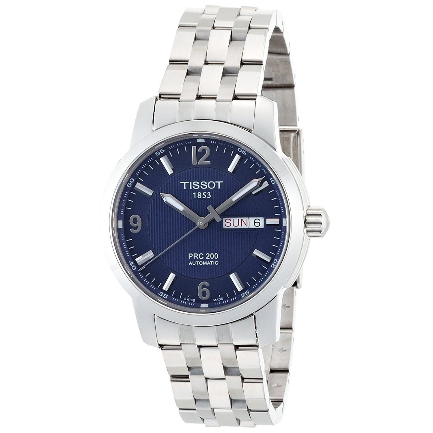 Tissot Chrono XL Classic quadrante argento cinturino in acciaio argento orologio da uomo