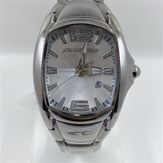 Cronometro Sportivo Casio Orologio Da Donna Chronotech CT.7139L/14 - Quadrante Viola, Cinturino In Pelle, Listino 89€ Orologio Viola Pelle Quadrante Viola