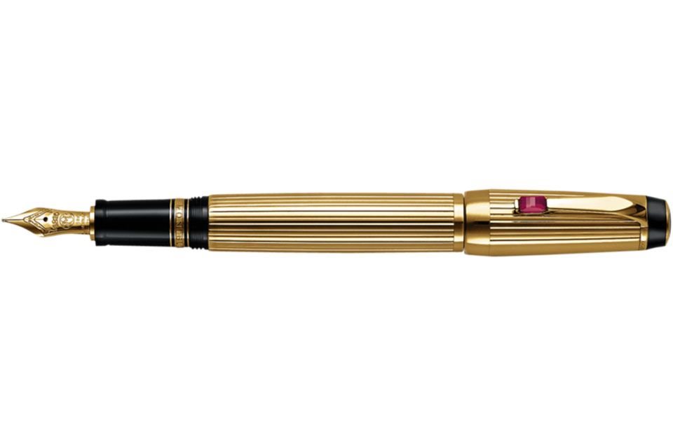 Oiritaly Pen Unisex Montblanc 5800 Boheme Brass