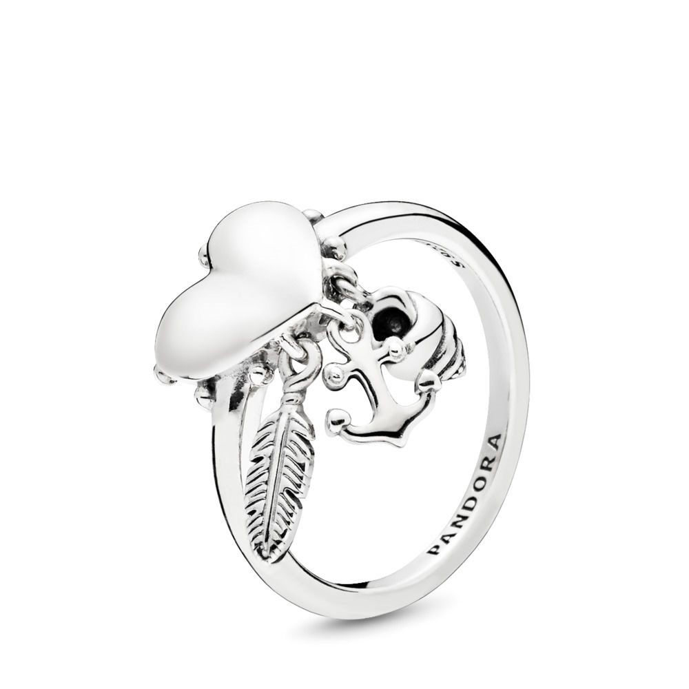 Zamberlan Gioielli Anello Donna Pandora 197187-52 Argento