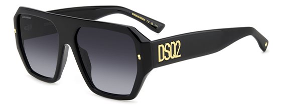 Oiritaly Occhiali da sole Uomo Dsquared D2 0128/S 9OBLACK58