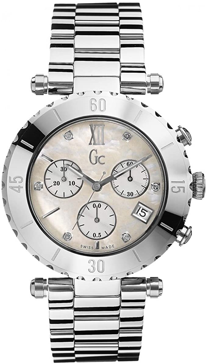 Oiritaly Orologio Al quarzo Donna Guess GC Diver Chic