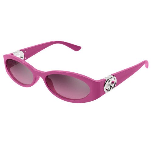 Oiritaly Sunglasses Woman Gucci GG1660S003-FUCHSIA-FUCHSIA