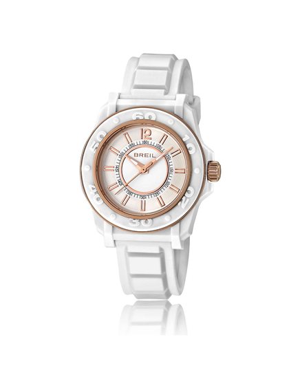Breil Orologio Uomo Al Quarzo – Cassa E Cinturino In Alluminio Argento, Quadrante 41.5 Mm