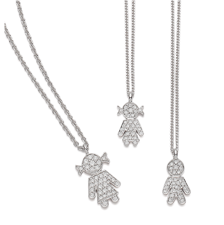 Oiritaly Collana Donna Crivelli 289VP7598 easy Oro bianco