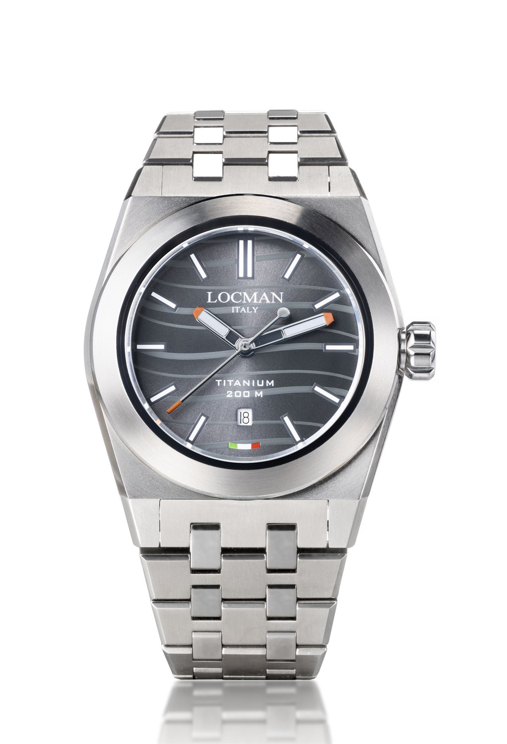 Oiritaly Reloj Quarzo Hombre Locman Nuovo Stealth Titanio