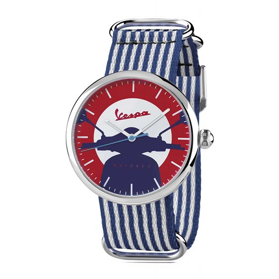 Oiritaly Watch Quartz Man Vespa VA-IR02-SS-07RD-CT Watches