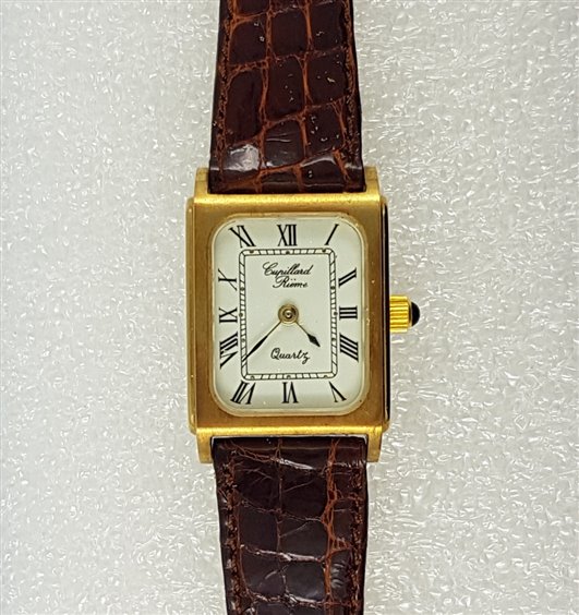 Montre Bracelet Mécanique Vintage De Marque Cupillard - Occasion - Fonctionne