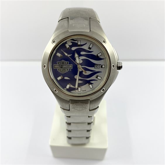 Rancho Alegre Boutons de manchette modernistes en argent sterling et œil de tigre - En vente sur France