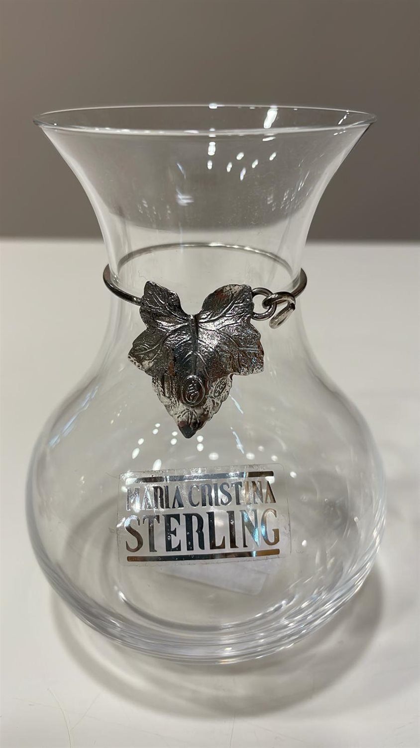 Oiritaly Vaso Maria Cristina Sterling 5114 Cristallo