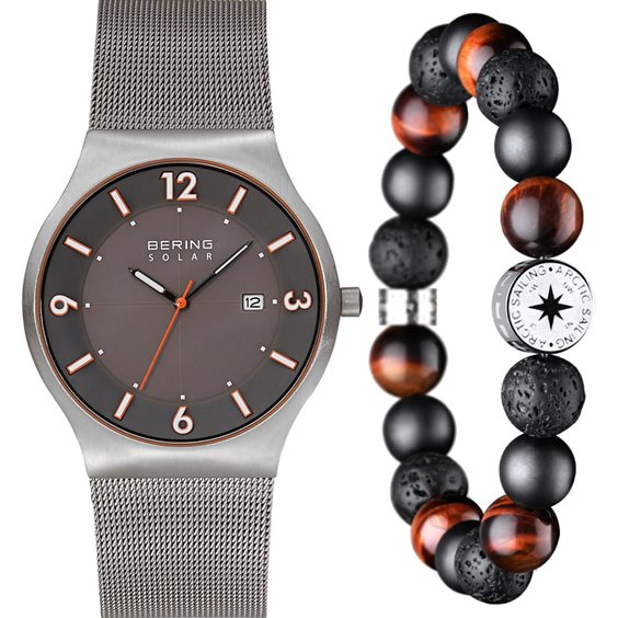 Stainless Steel Bering Solar Watch Review BERING Men's Solar