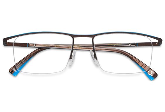 Oiritaly Eyeglasses frame Man Etnia Barcelona TESLA 55 BRBL