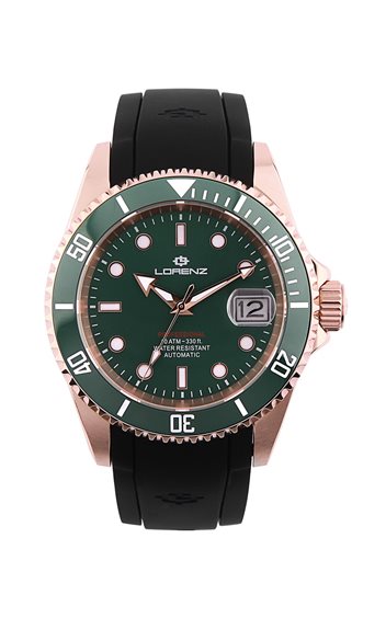 Orologio Lorenz Uomo Diver Professional Automatic DI-300 Ref. 030258AA - Time & Co