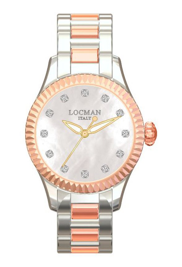 Orologio Locman Donna Isola D'Elba in Acciaio 0465M14D-0RMWIDBM