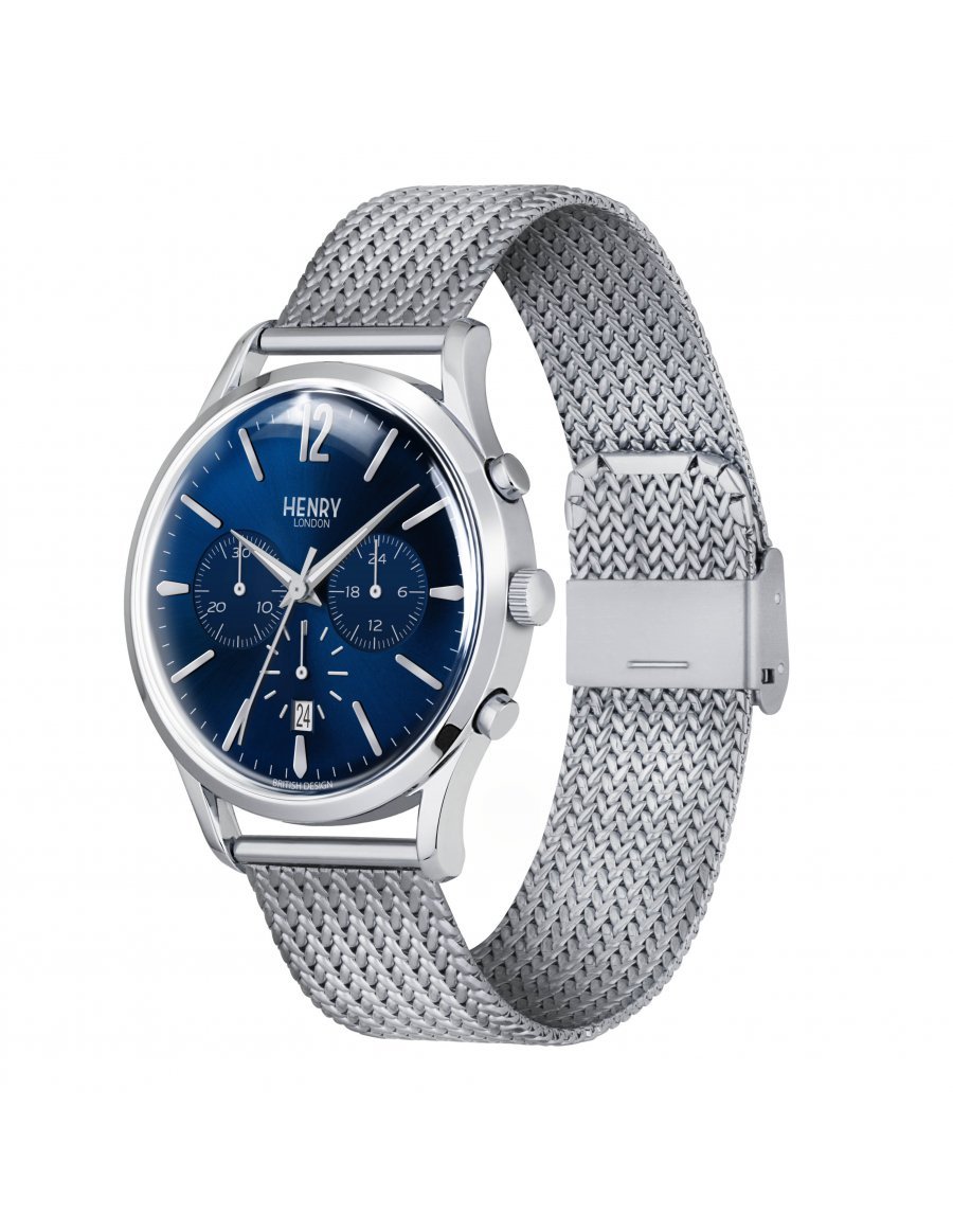 Thuringia Quartz Orologio Da Polso Uomo Classico - Cassa In Acciaio 40mm, Vetro Zaffiro, Cinturino In Pelle Marrone, Movimento Ronda 505 - Impermeabile 5 ATM