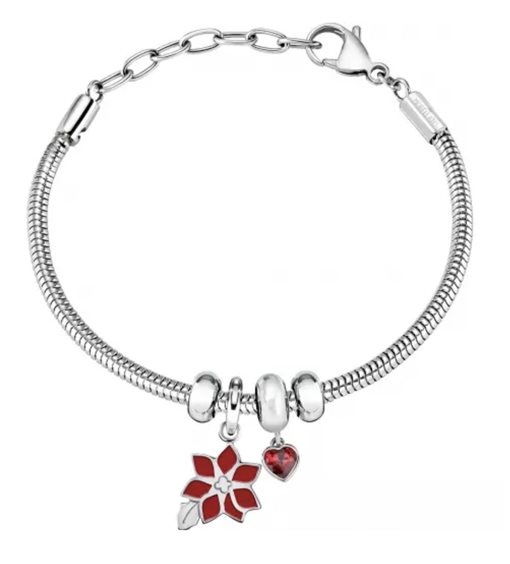 Morellato Bracciale Donna SKR67 - Collezione 2022, Colore Nero, Design Elegante