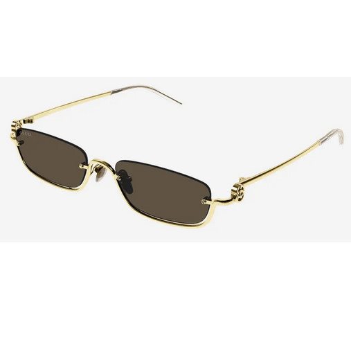 gucci sunglasses with gold arms