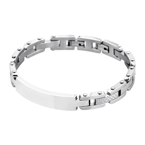 Bracciale uomo in acciaio - KULTO - Luxury Zone